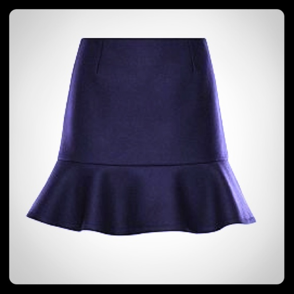 Moncler Gonna Wool Flare Skirt NWT